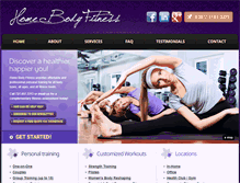 Tablet Screenshot of home-bodyfitness.com